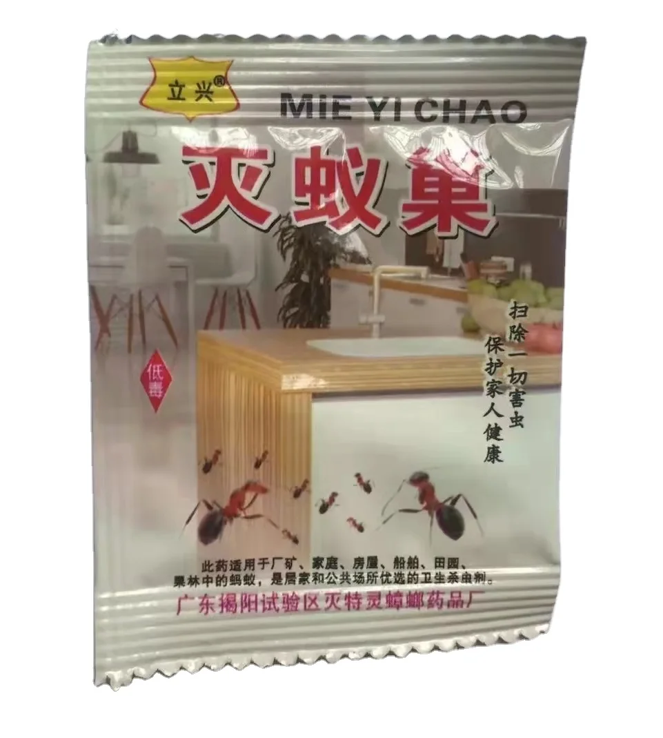 Инфекция всех красных муравьев с использованием противомуравьиных препаратов для устранения высокой эффективности и низкой токсичности и уничтожения муравьев и насекомых