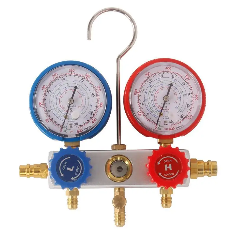 New Design AC refrigeration R134A R410A R404A R22  manifold gauge manifold gauges sets
