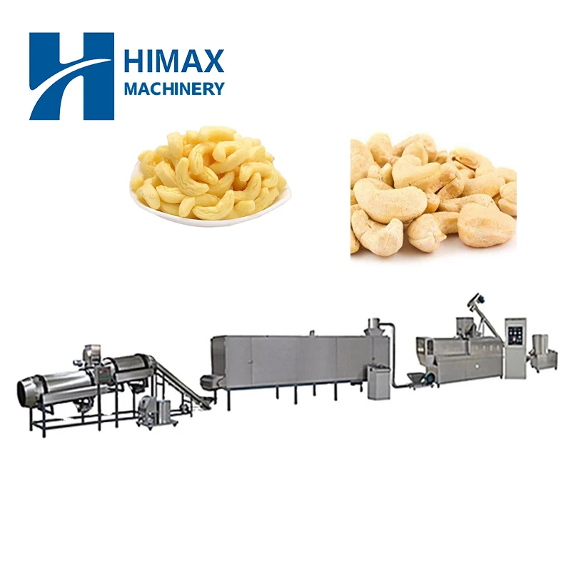 Automatic Stainless Steel Puff Snacks Food Manufacturing Machine Puffed Snack Extruder Production Line
