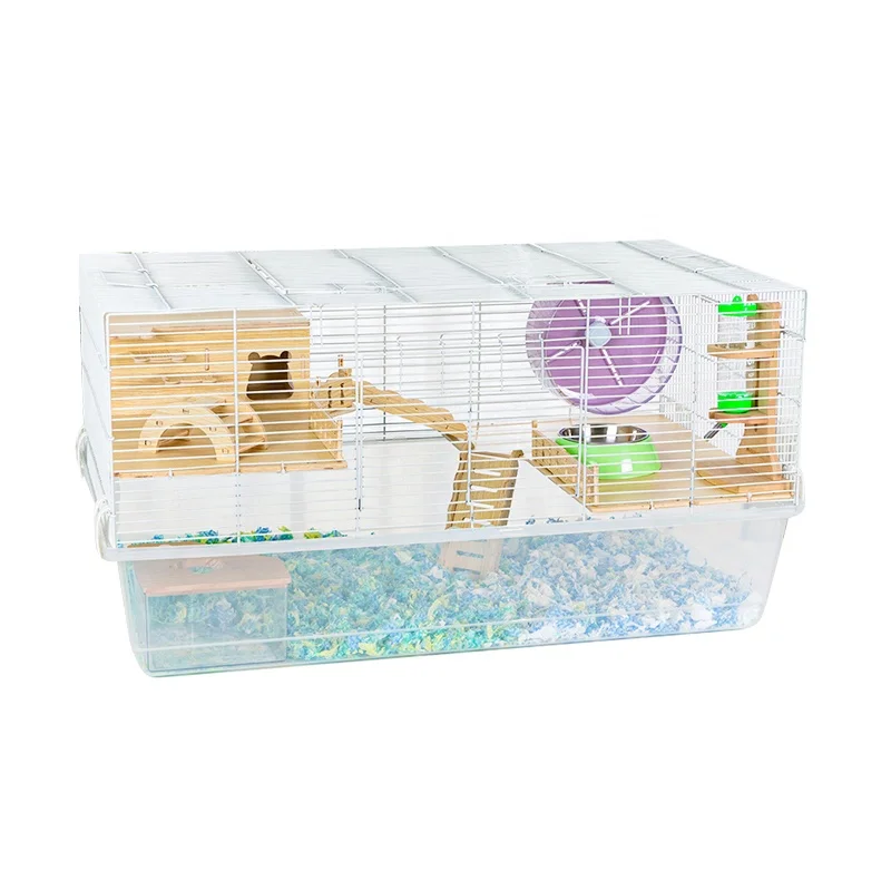 ORIENPET & OASISPET Wire hamster cage with colorful pipe Ready stocks OPT39218 pet cage