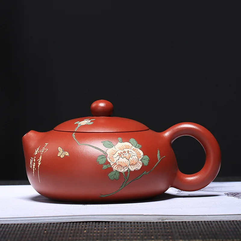 Знаменитый китайский чайный набор из фиолетовой глины Zisha Xishi hu чайник исинской хорошего качества