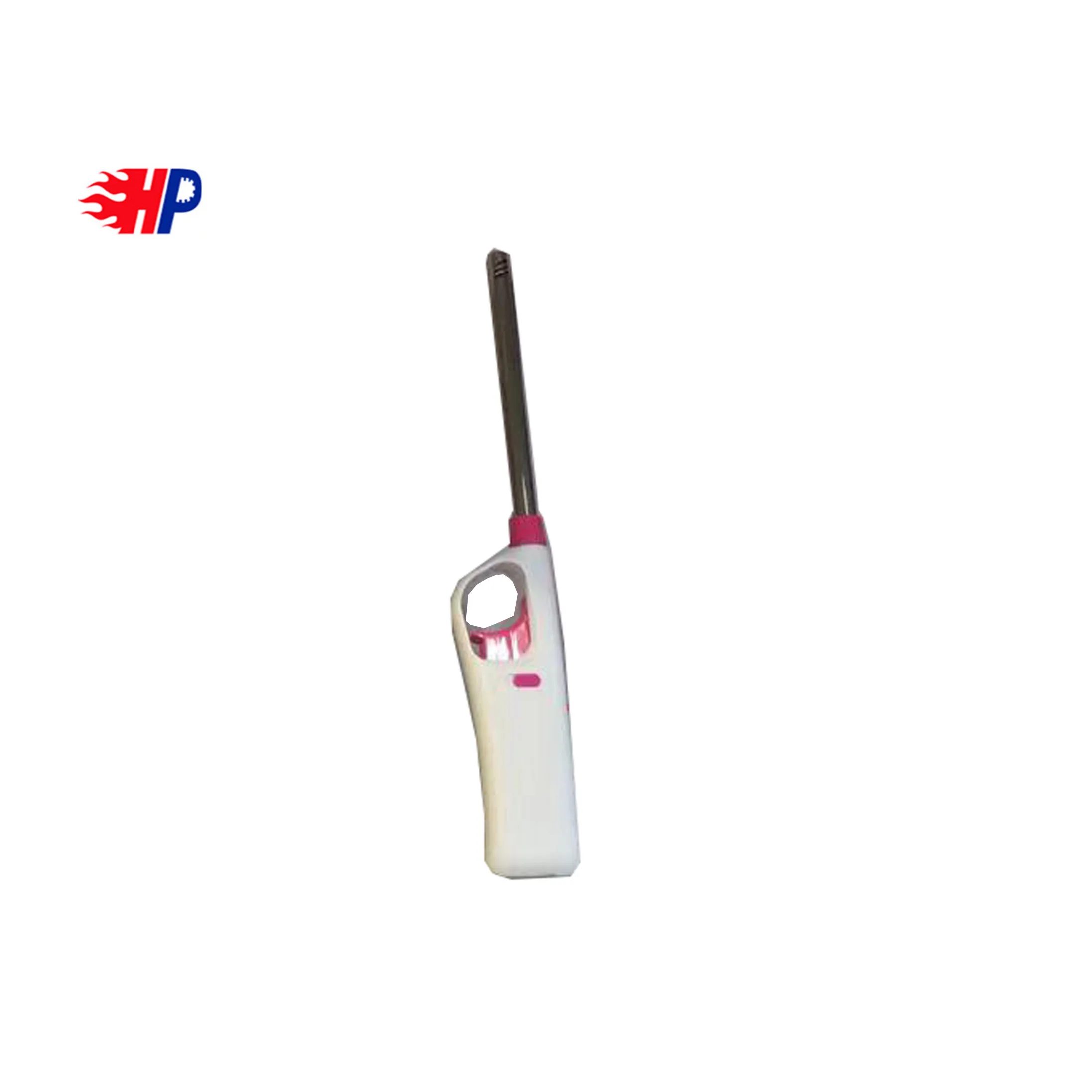 HP-607 ISO22702 certification logo custom  cheap bendable bbq butane torch fireplace cooker kitchen gas lighter