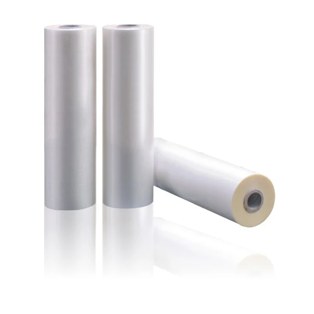 Wholesale custom PET thermal lamination film with EVA glue for decorative picture PET thermal lamination tempered film