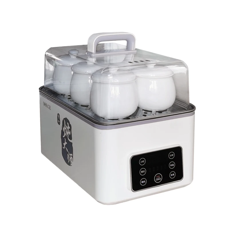 Sorge 800W Commercial 2-in-1 Multi-functional Electric Slow Cooker with Auto Timer