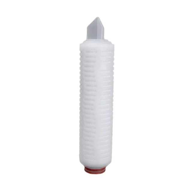 Hydrophobic PTFE  pleated filter cartridge Air Gas Filter Cartridge 0.22 Micron sterile filtration for ink factory ,chemical use
