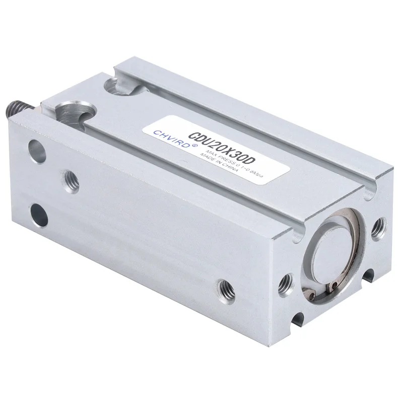 Factory price of CDU Series Free Mount Multi Position Small Air Ram pneumatic Compact Cylinder