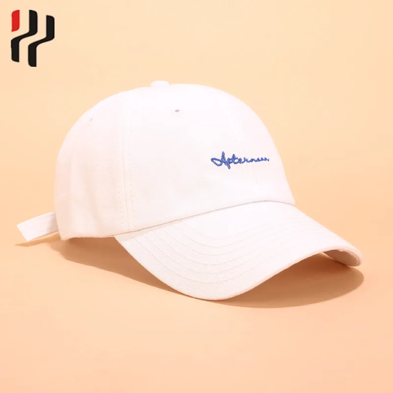 6 Panel Custom Logo Men Embroidered Baseball Hat, Cheap Baseball Cap Plain distressed dad  cap casquette