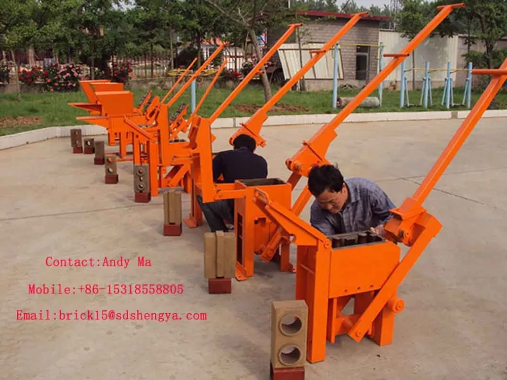 SHENGYA новый дизайн QMR2-40 более низкая цена вакуумный экструдер для производства глиняных блоков