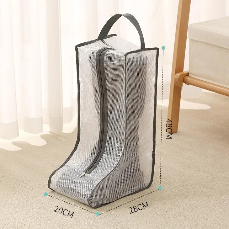 Wholesale Moisture-proof Shoe Storage Organizer Boot Dust Bag Household Waterproof Portable Travel Shoe Bag Pouch with zipper