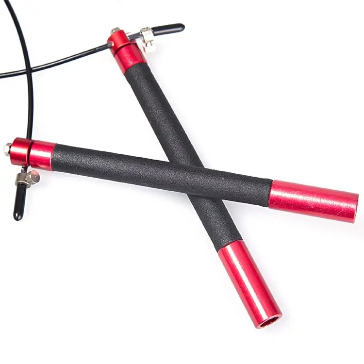 
OEM Custom Professional Fast Aluminum Handle Cable Workout Speed Skipping Jump Rope ize Logo From China 