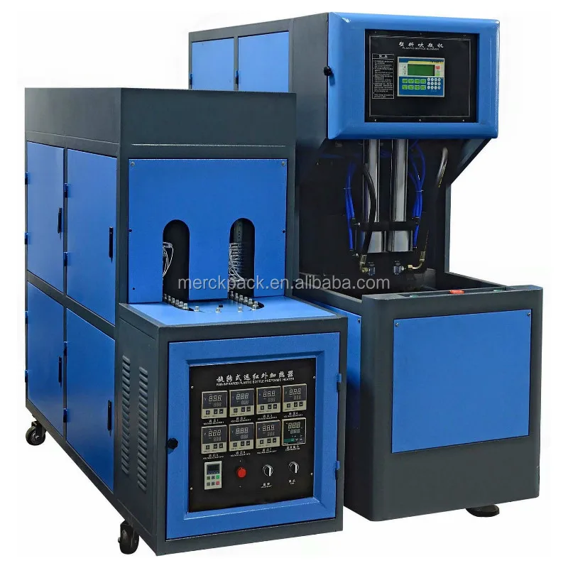 
0.5L-2L PET Bottle Semiautomatic Blowing Bottle Making Machine 