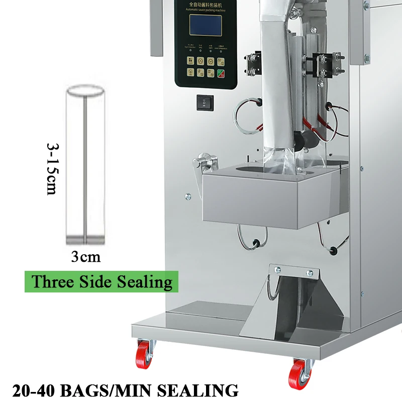 Automatic Ice Pop Packing Machine Candy Sachet Pouch Milk Juice Ice Pop Lolly Popsicle Beverage Water Liquid  Packaging Machine