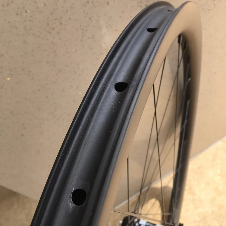New arrivals 42mm rim profile road disc hookless 700c bicycle carbon road rims