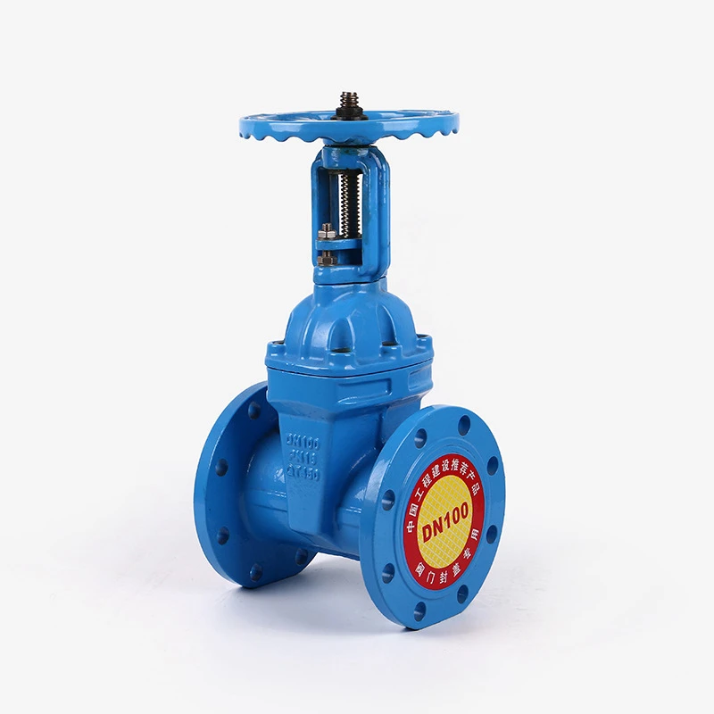 High Quality Ductile Iron Soft Seal Rising Stem Gate Valve