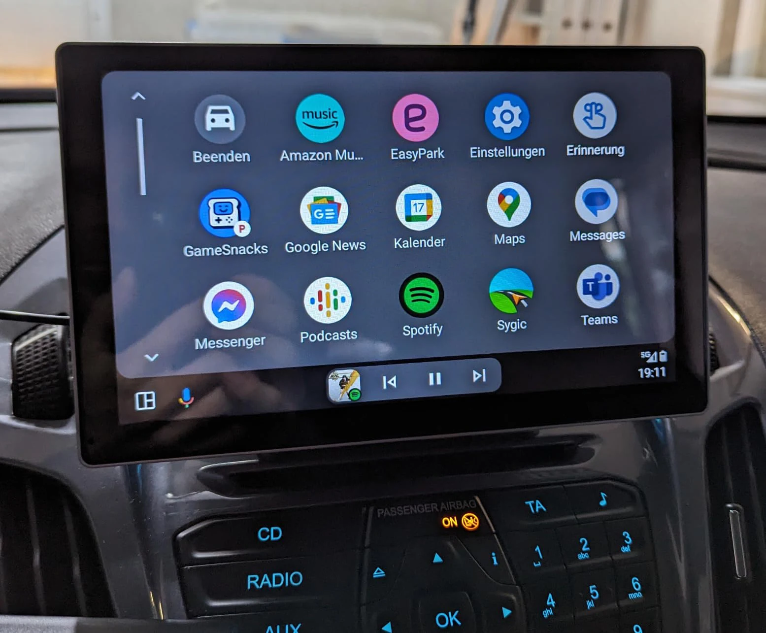 Factory Price Autoradio Wireless Carplay & Android Auto 7 Zoll HD Touchscreen Auto Stereo Receiver with AirPlay Link Mirroring