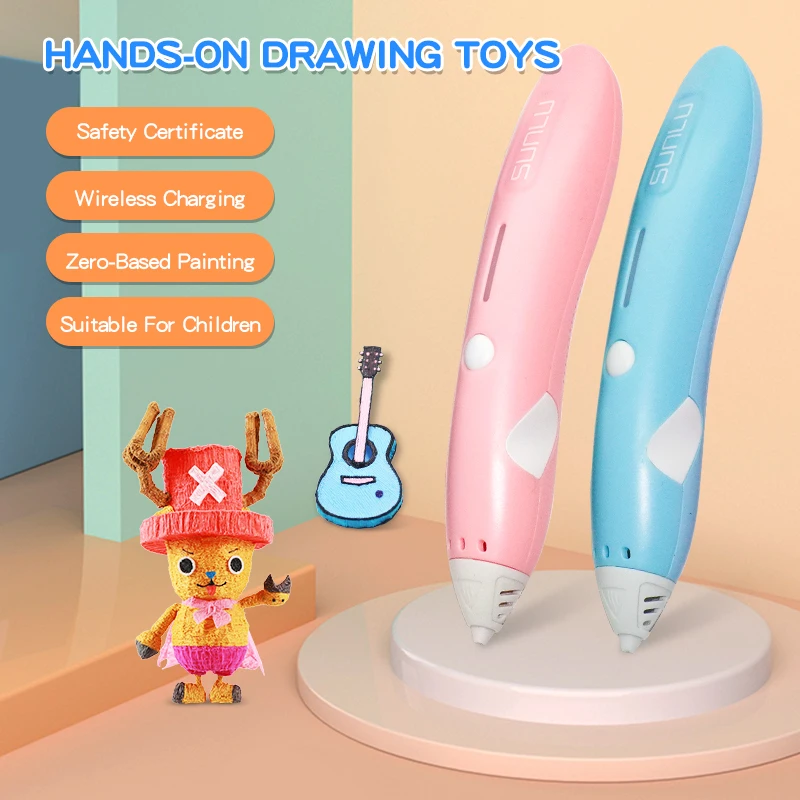 SUNLU интеллигентая (ый) 3d рисовать принтер ручка с нити 3doodler подходит для