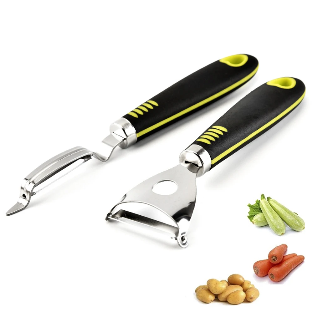 
Stainless Steel Peeler Fruit Vegetable Planer Julienne Graters for Potato Carrot Apple Citrus Slicer Cutter Kitchen Tools 