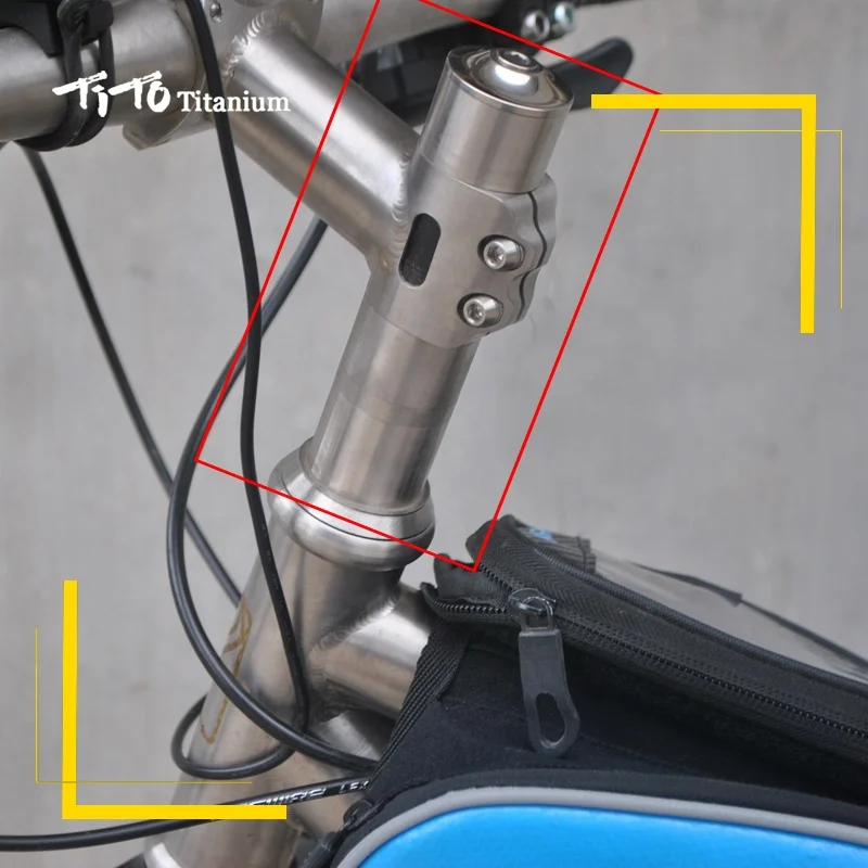 TITO titanium self-accessories outdoor mountain bike dry gasket 5/10/15/20/25/30 mm bicycle practical gasket washer