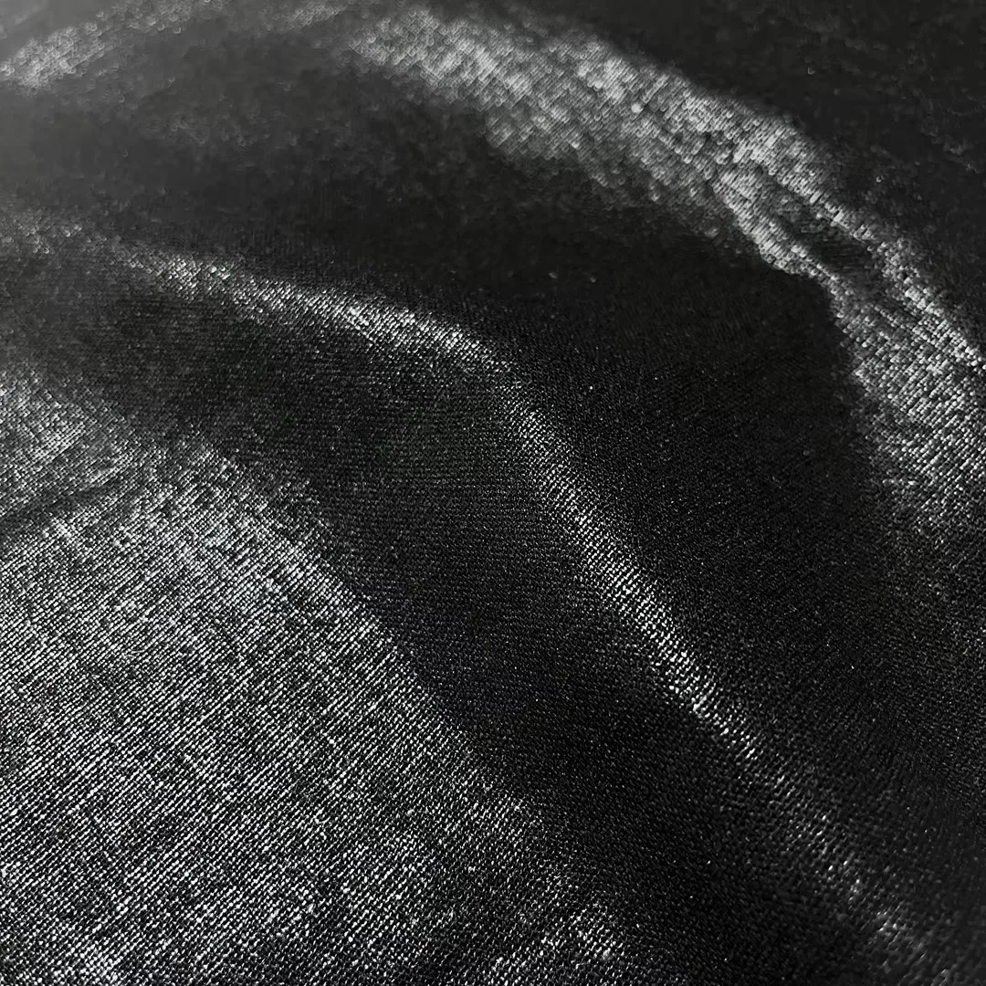 High quality Wholesale Factory Woven Tarpaulin fabric Solid Color 55%linen 45%viscose for womens clothing