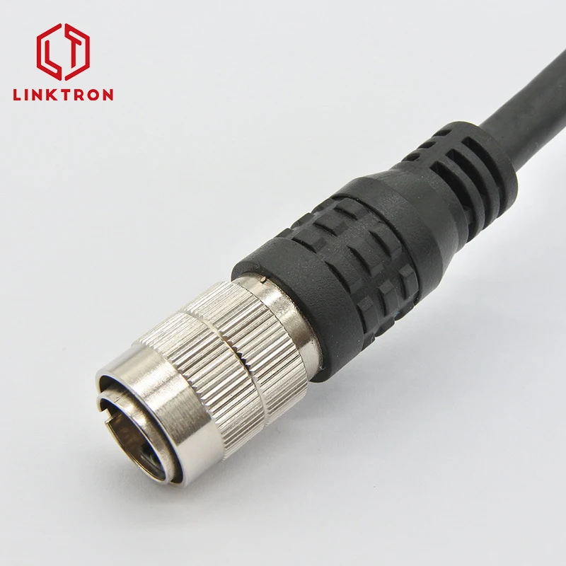 DB Dsub 15P male to circular connector terminal block cableDb26 Cable Zinc Alloy Connector Assembly Type H-db 15p Cable Adapter