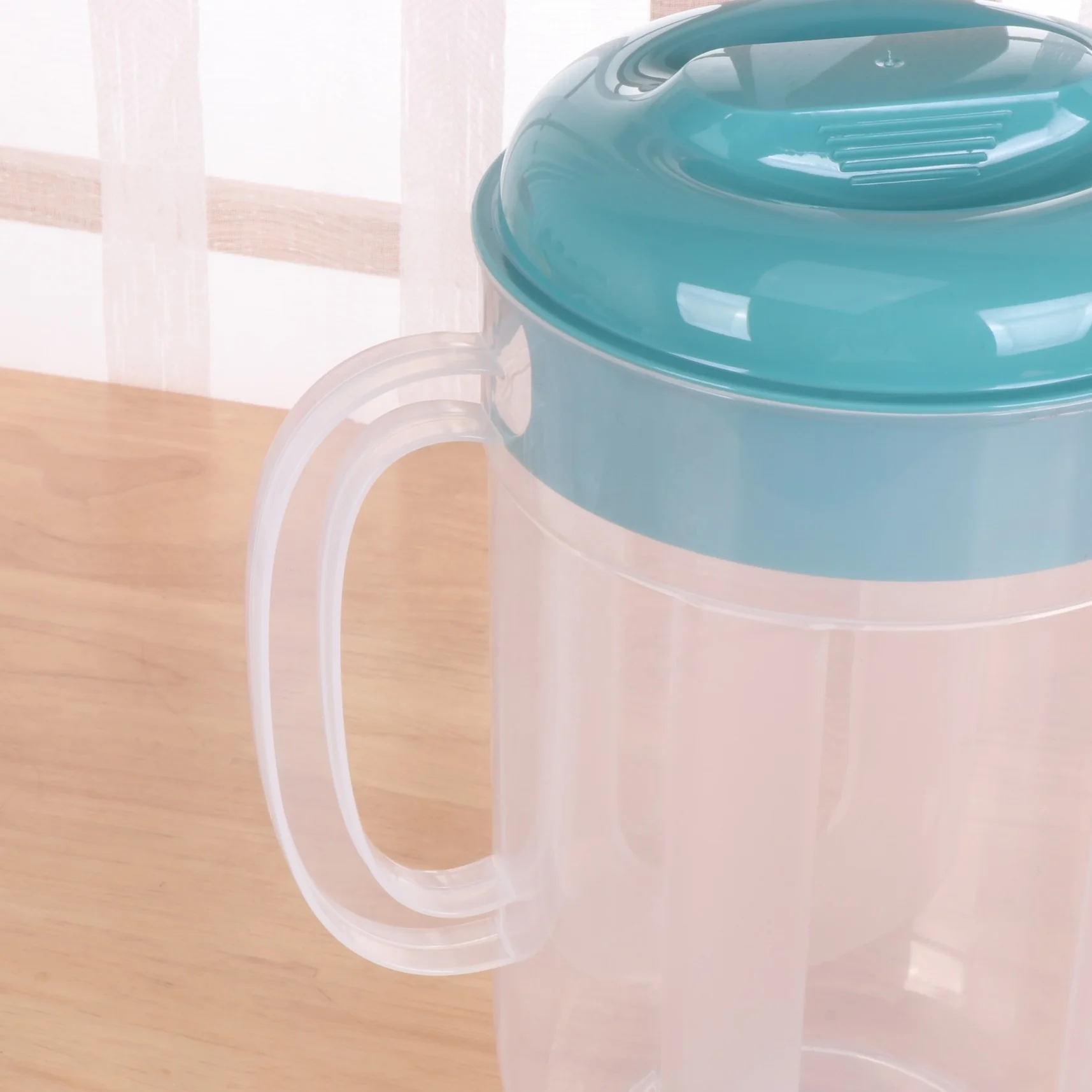 3.5L Large Capacity Transparent Juice/Coffee/Tea/Water Jugs Plastic Pitcher With Lid