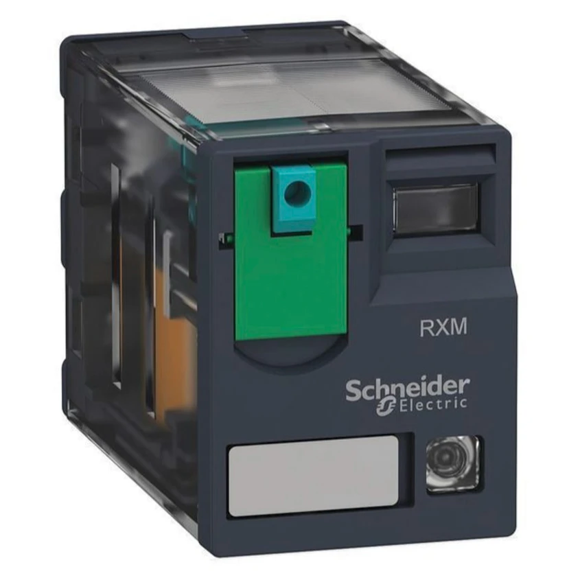 RXM3AB2BD Power Relay 24V DC Coil Voltage Switching Current 10A 3 Knife Double Throw Relay for Schneider