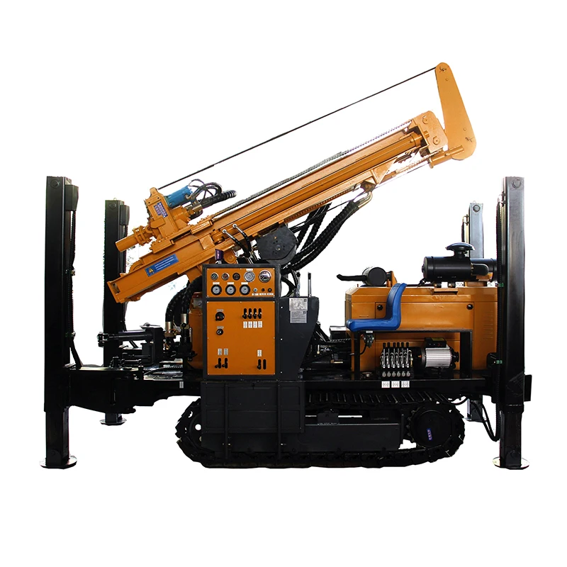 Factory price 200m depth water well drilling rig FY200 Crawler drilling rig for water well