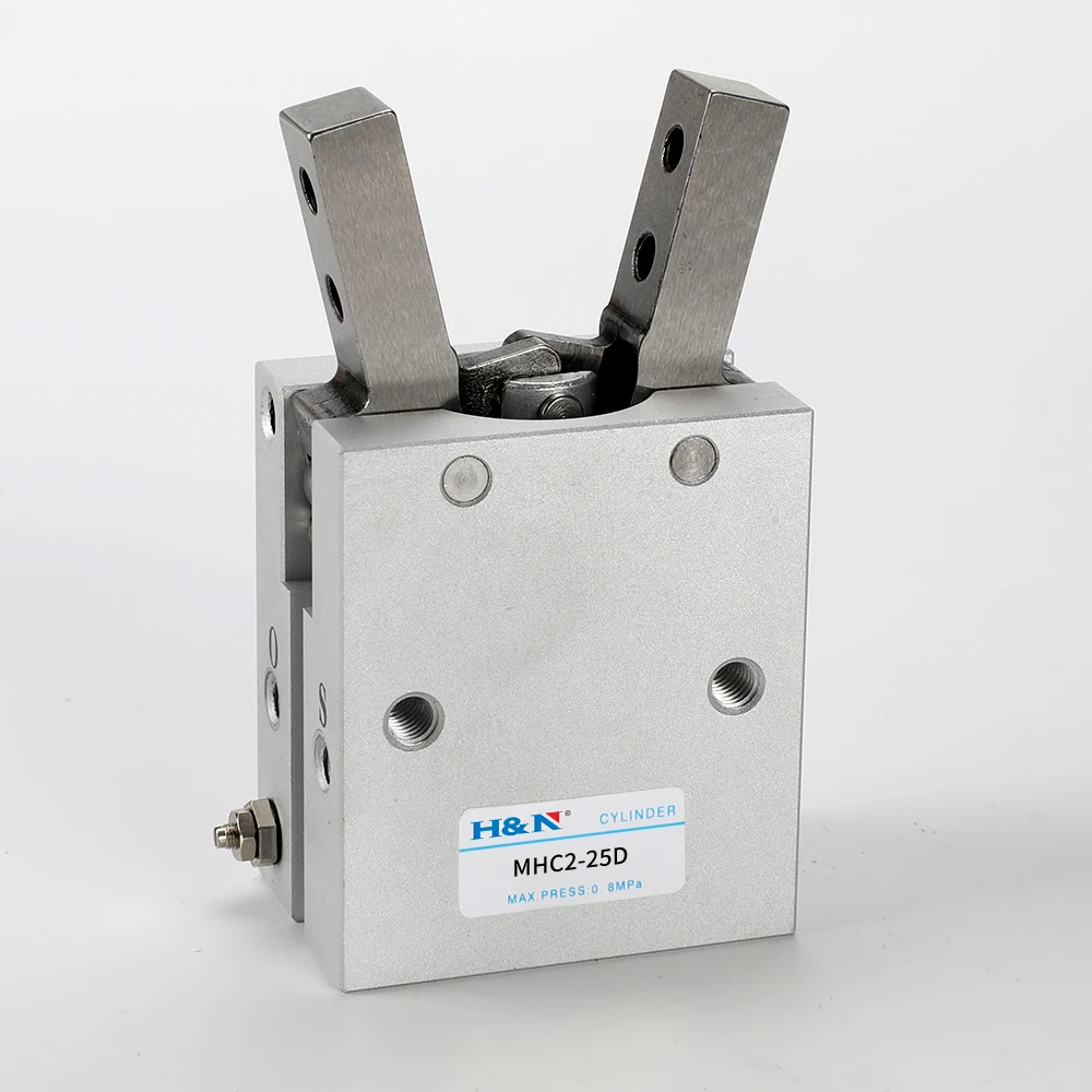 Air Cylinder Mini Pneumatic Parallel Finger Cylinder MHC2 Series single/double acting Cylinder