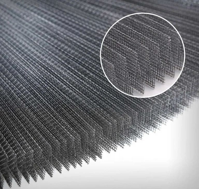 Fiberglass pleated mosquito screen nettings / Folding insect fly screen mesh