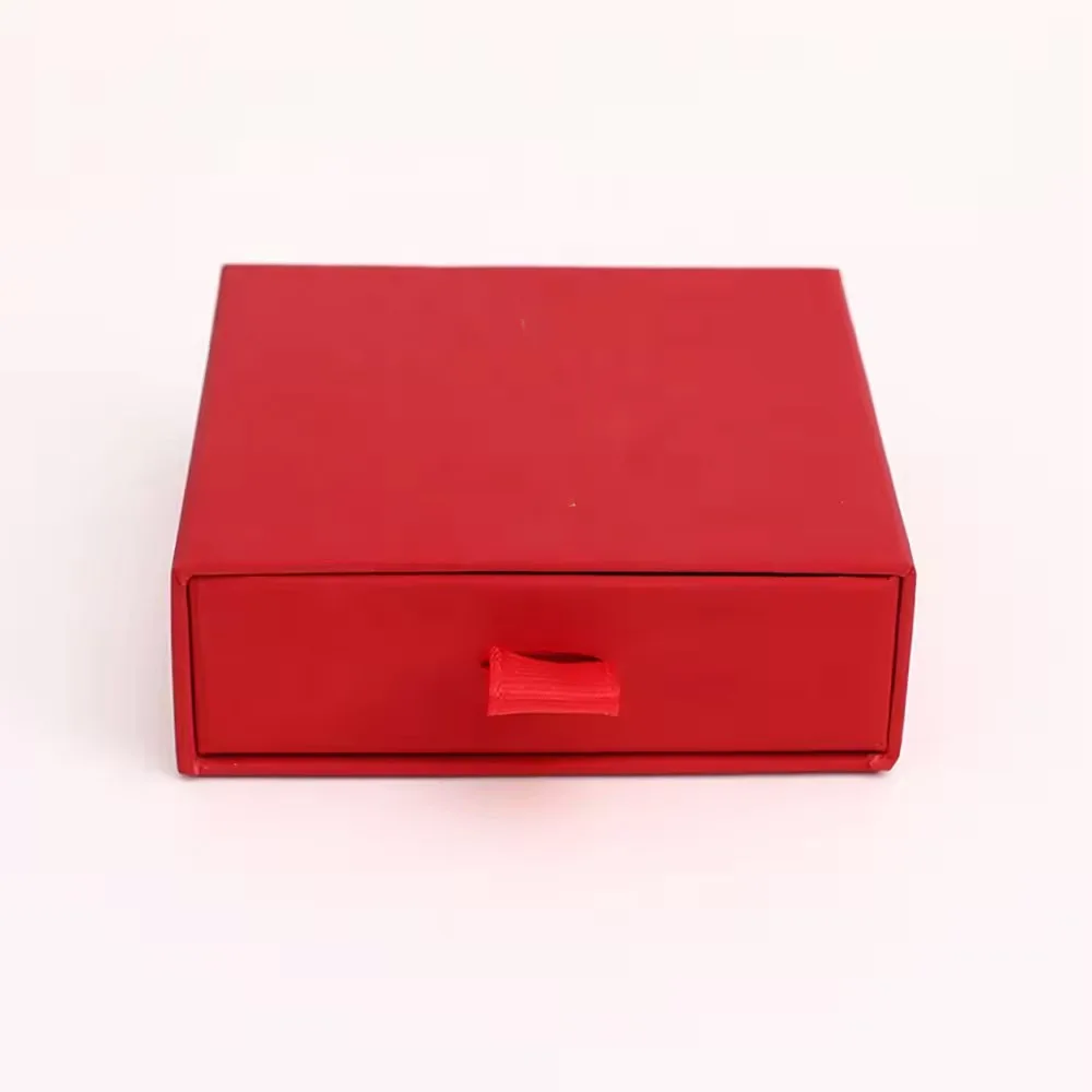 Luxury Custom Pink Color Foil Stamping Logo Rigid Ring Round Tube Gift Packaging Jewelry Box with White Sponge Insert