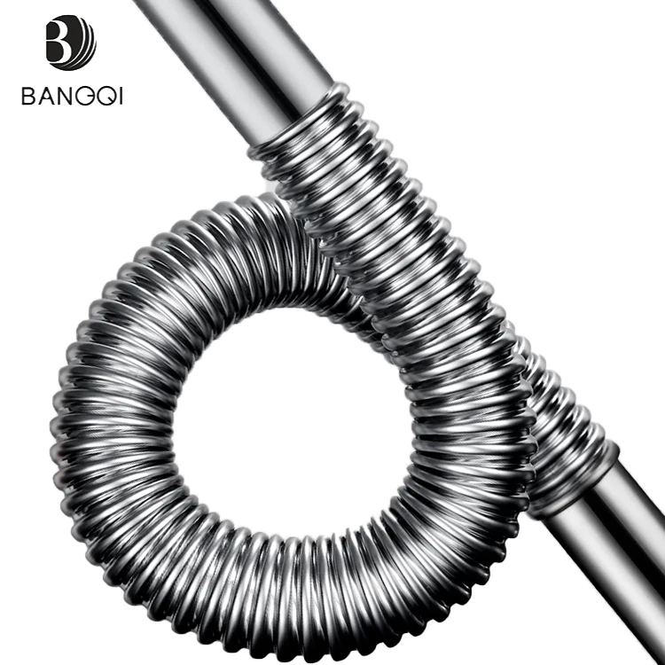 304 Stainless Steel Corrugated Pipe Sink Drainage Drain for Kitchen or Bathroom Stylish and Durable Drains