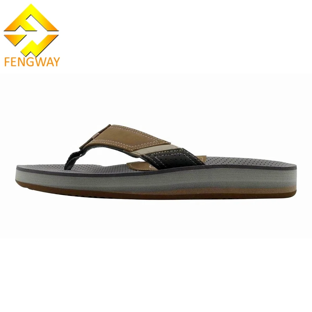 
Rubber beach sandals men comfortable slipper flip-flops 