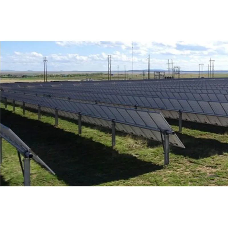 Single Solar Traker 1 Axis Solar Tracking System Mount Structure