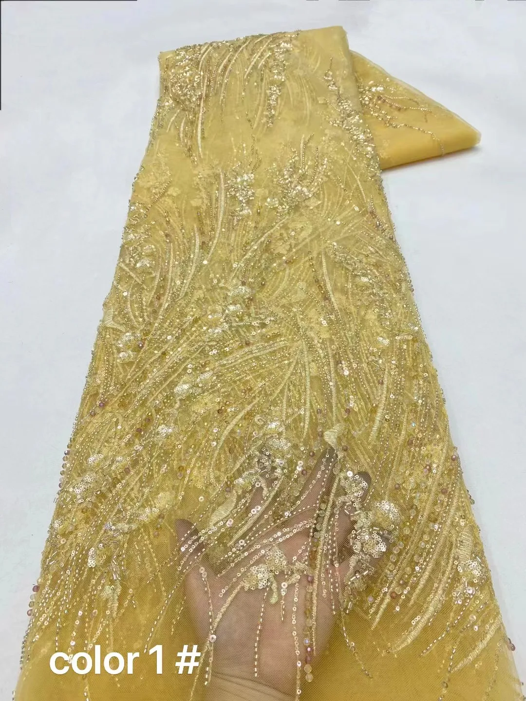 Manufacturer Wholesale Prices Lace Summer Fashion White Lace Bridal Fabric Olive