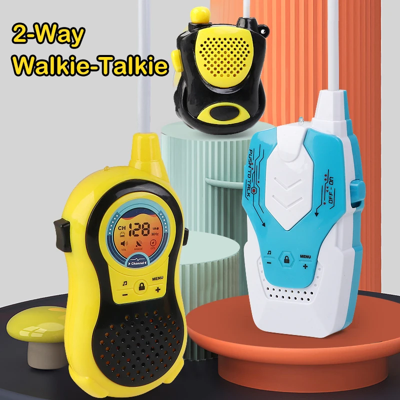 Children radio walkie Talkie Toys  for kids Two Way Radio interphone Gift Birthday Long Range Handheld Child Toys talkie walkies