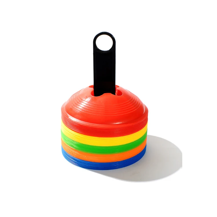 Высокое качество красочные дорожный конус PE пластиковый конус Футбол Обучение Ловкость спортивные конусы