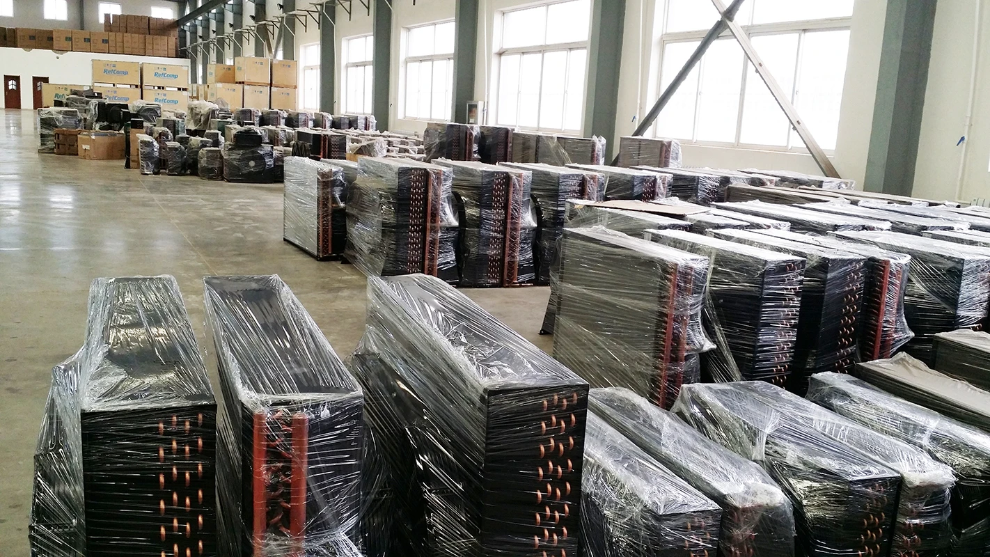 Factory supplier copper coil small refrigeration condenser evaporator