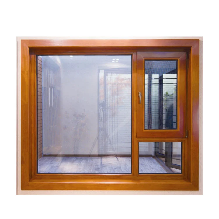 Excellent Quality Wood Aluminum Passive House Windows And Doors For Home Residential Clad Wood Window