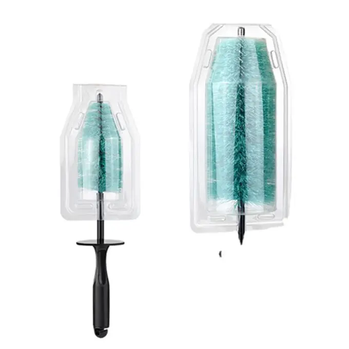 The Fine Quality Automobile Wheel Hub Cleaning Brushes Car Wheel Wash Brush With Long Handle