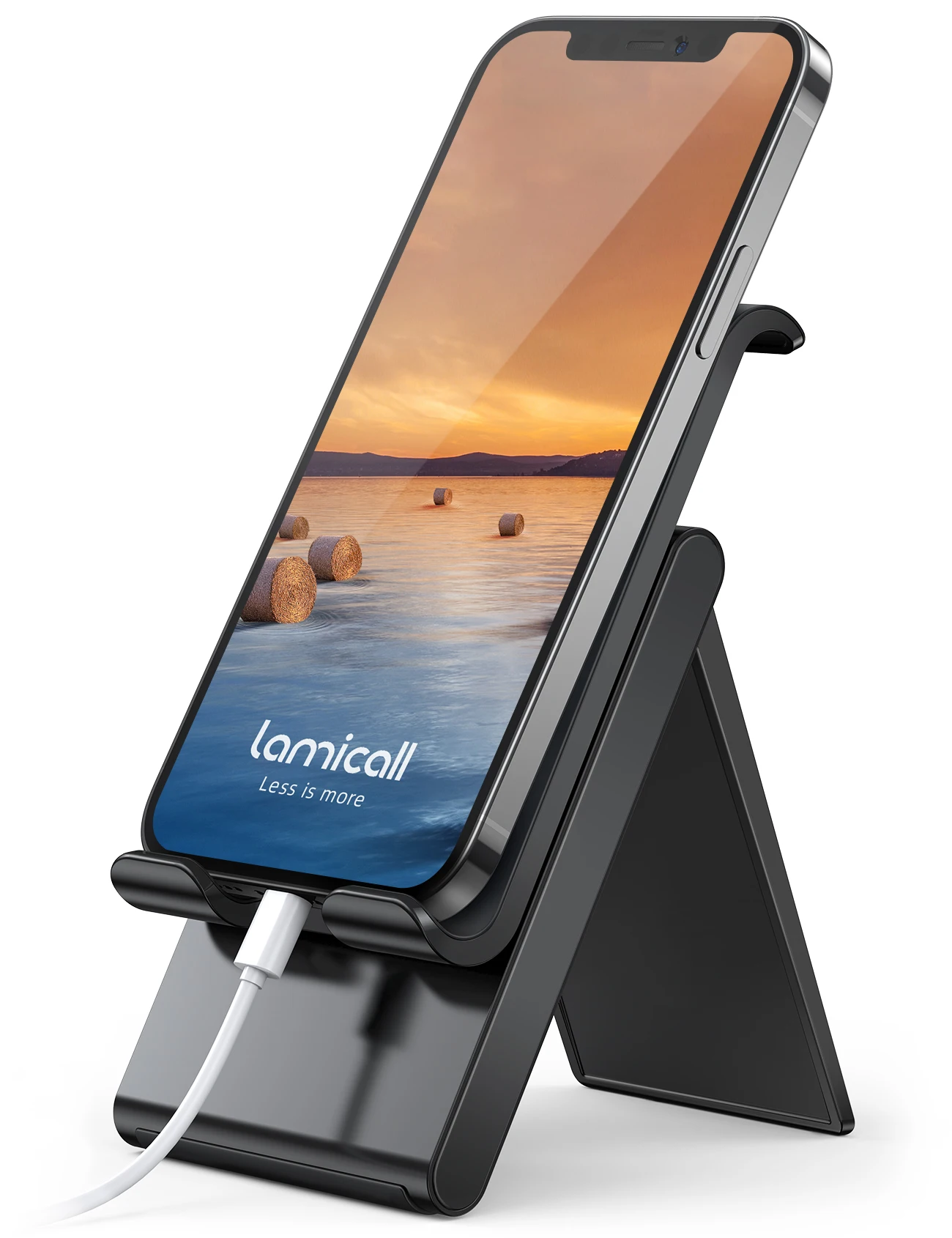 Складной портативный держатель для телефона Подставка для стола Lamicall Регулируемая подставка для сотового телефона