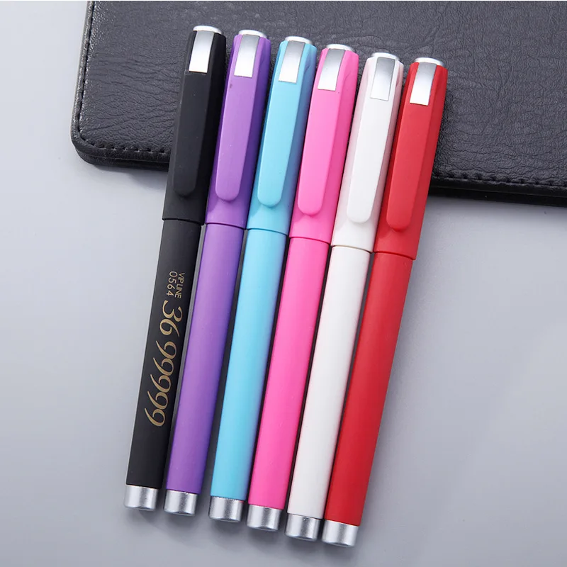 2023 hot sale Free Samples Plastic Gel Ink Pen 0.5mm Tip Liquid Gel Pens Premium Roller Pen For Advertising Promotion