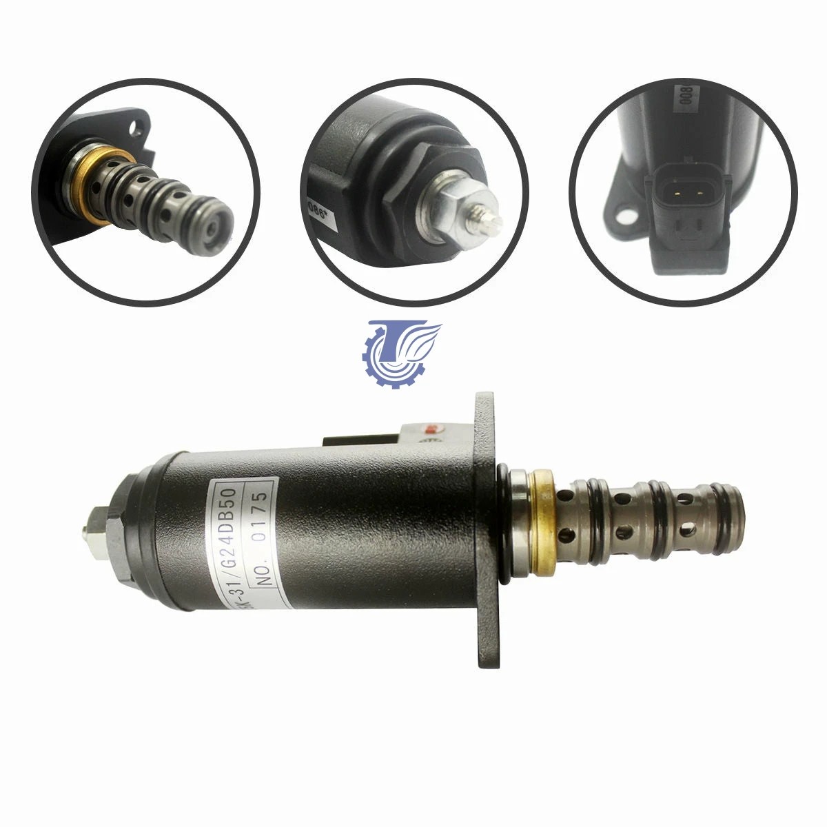 YN35V00013F1 Hydraulic Pump Solenoid Valve for Kobelco SK200-8 SK250-6E