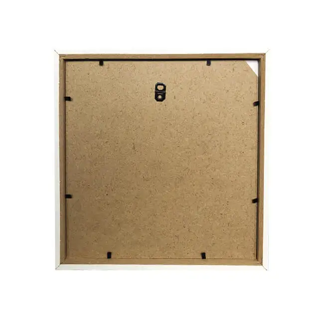 White shadow box deep frame 25 x 25cm