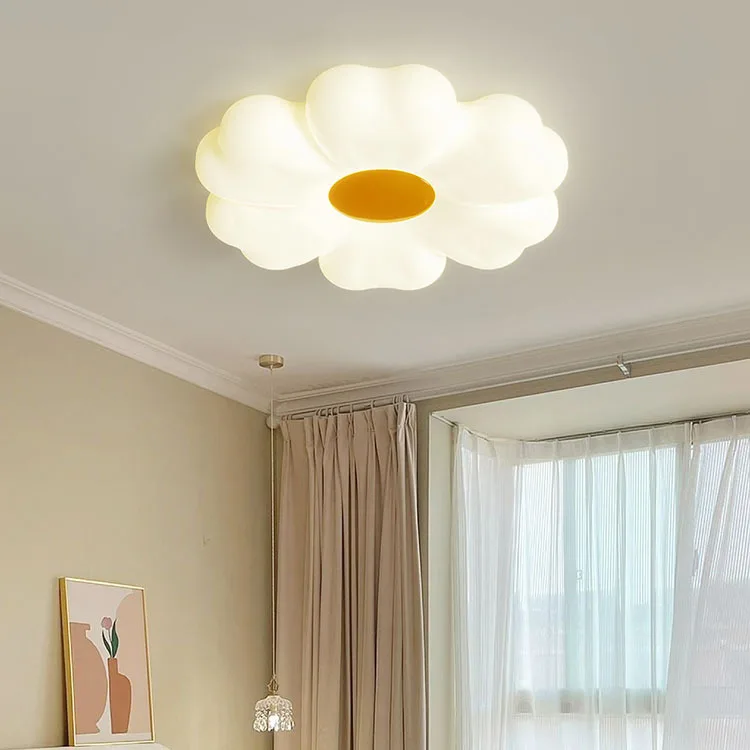 flower shape ceiling lamp kids bedroom living room warm white Modern Style Ceiling Light