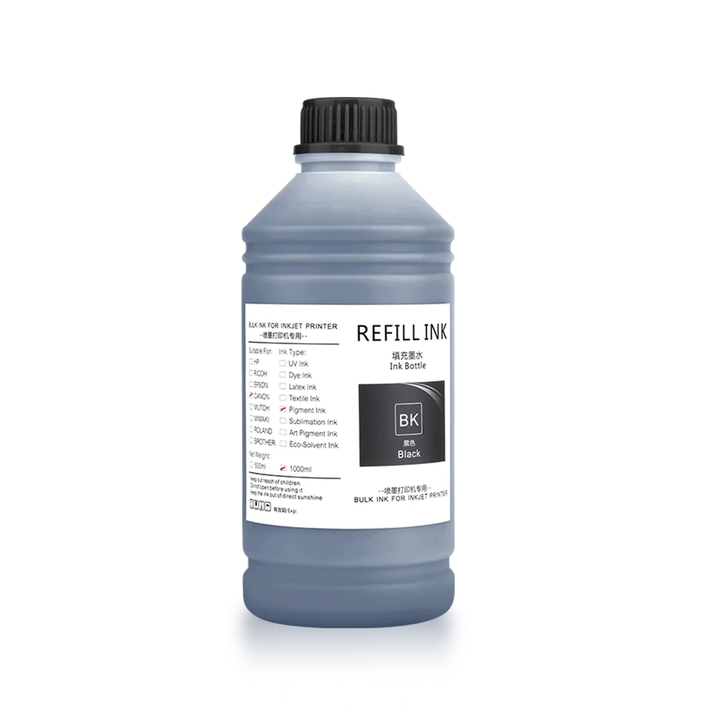 Ocbestjet For Canon PFI 1700 1000ML Mid-range Economical Pigment Ink For Canon Pro 2100 6100 1000 4000 6000 Printer