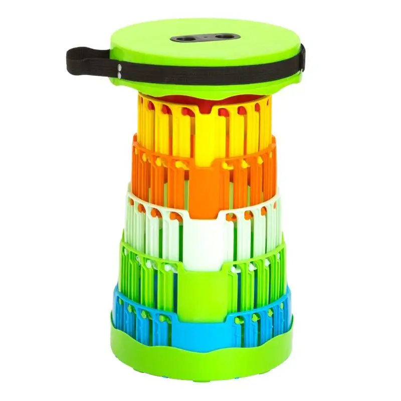 upgrade lightweight sturdy collapsible fishing chair plastic camping telescopic outdoor retractable folding portable stool for t