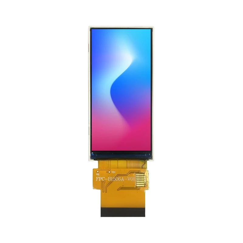 2.4 inch 222*480 Bar TFT LCD Display Module SPI+RGB ST7796 2.4inch 40Pin Stripe LCD Screen Factory Custom Capacitive Touch Panel