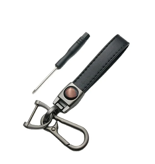 Metal&PU key chain for VW Toyota Honda Chevrolet Hyundai car key keychain with logo