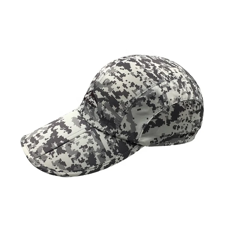 Hot selling foldable custom logo Anti-UV reversible  caps outdoor hats for hiking