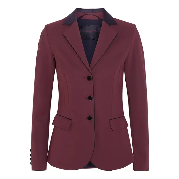 Custom Small  MOQ Made to Measure Guaranteed Quality Spandex Nylon Material Gentleman Equestrian Uniform Men Riding Horse Jacket